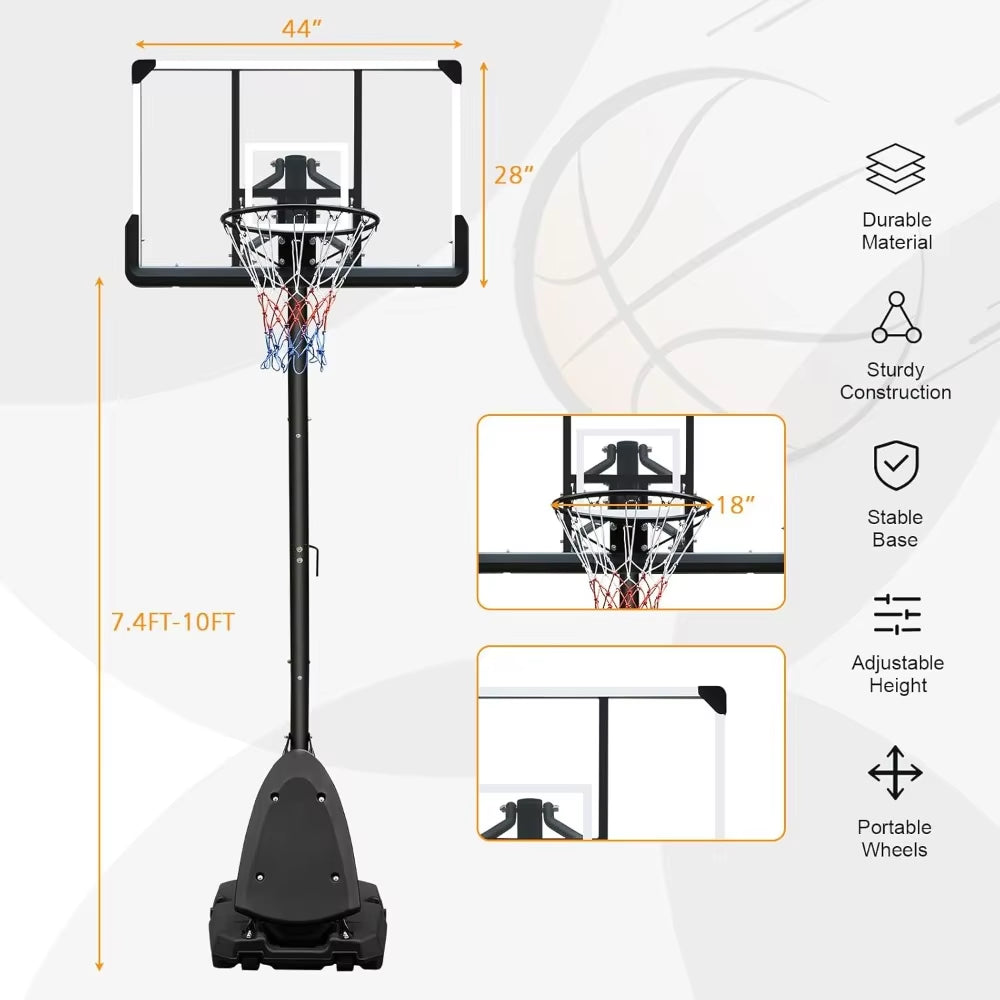 Portable Basketball Hoop