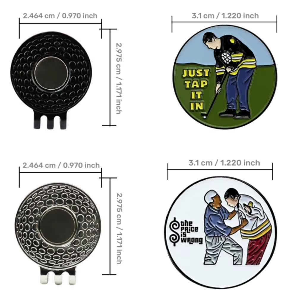 Happy Gilmore Ball Markers