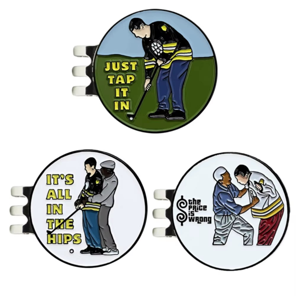 Happy Gilmore Ball Markers